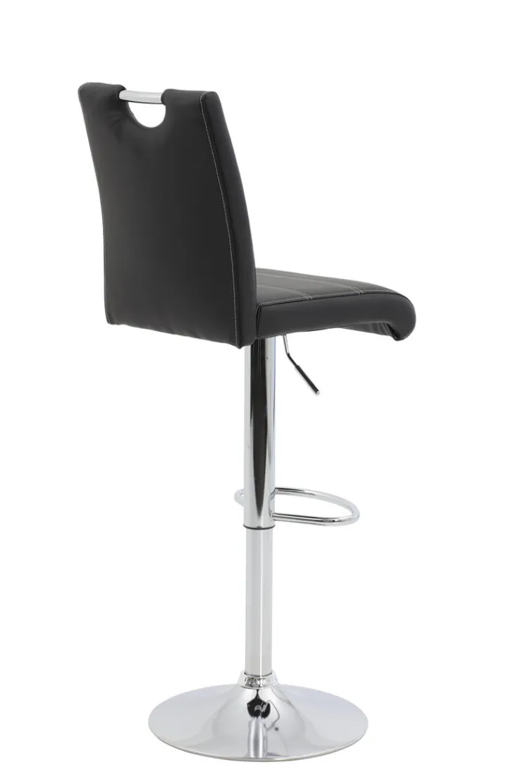 QUARTIER Barhocker MIRANDA L 2er Set schwarz