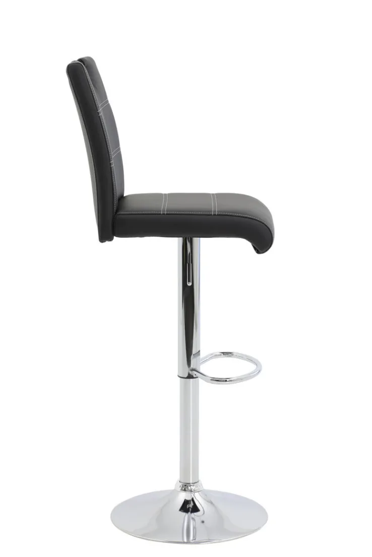 QUARTIER Barhocker MIRANDA L 2er Set schwarz