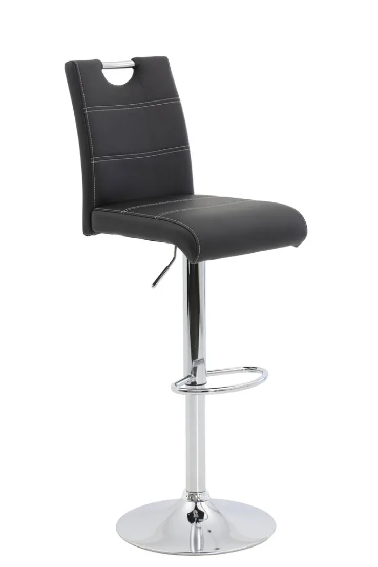 QUARTIER Barhocker MIRANDA L 2er Set schwarz