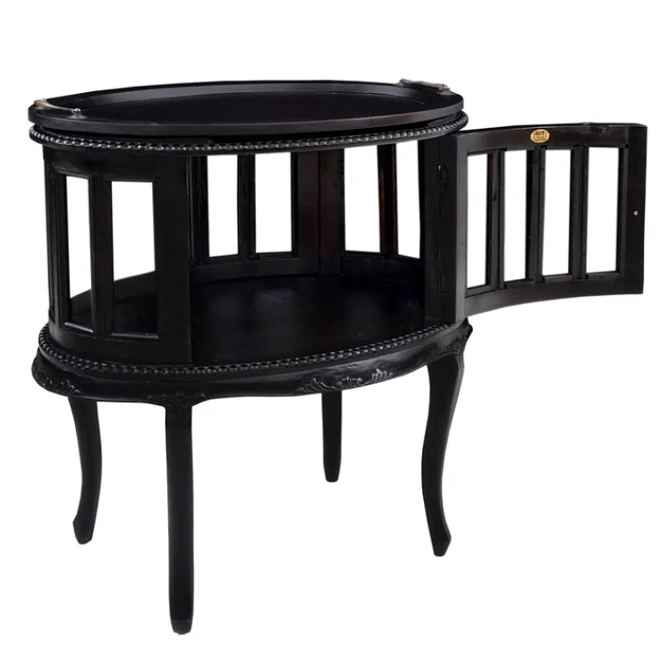 Barschrank 72 x 77 cm Akazie massiv