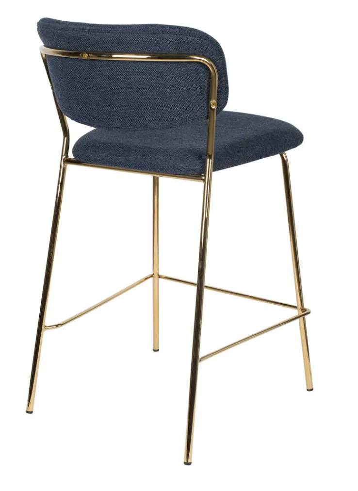 QUARTIER Barstuhl JOLIEN 2er Set dunkelblau