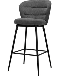 QUARTIER Barstuhl ZERO 44 x 117 cm grau/schwarz