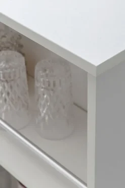 Bartisch 120 x 60 cm weiß