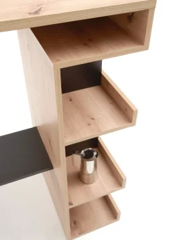 QUARTIER Bartisch SMASH braun/ schwarz