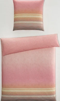 bassetti Satin-Bettwäsche BWSAT NABUCCO V.P1 135 x 200 cm pink