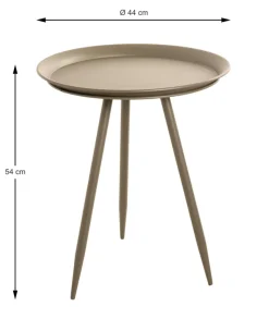 Beistelltisch ø 44 cm grün