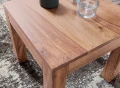 Beistelltisch 45 x 45 cm Akazie