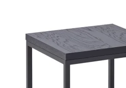 Beistelltisch 40 x 40 cm Eiche grau