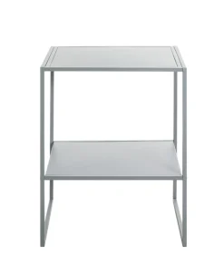 Beistelltisch 45 x 35 cm grau