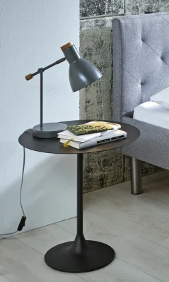 Beistelltisch 45 x 45 cm schwarz