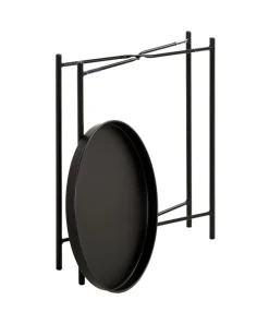 Beistelltisch 50 x 50 cm schwarz