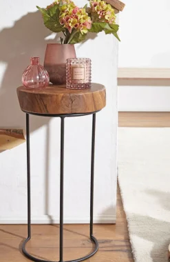 Beistelltisch 28 x 55 cm Sheesham