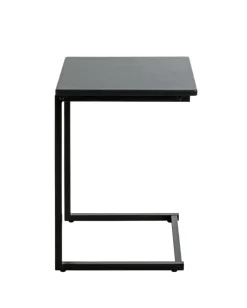 Beistelltisch 33 x 60 x 35 cm schwarz