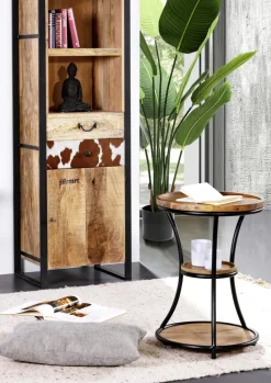 Beistelltisch CHUCK I 45x45 cm braun