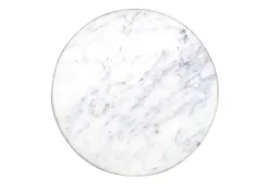 Beistelltisch CHUCK II 30x55 cm weiß/goldfarbig