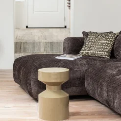 Beistelltisch FERRY 30 x 47 cm schlammfarbig