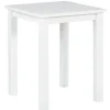 Beistelltisch HOLGER 45x55x45 cm Massivholz weiß