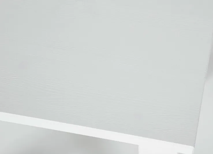 Beistelltisch HOLGER 45x55x45 cm Massivholz weiß