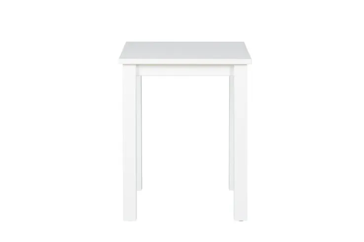 Beistelltisch HOLGER 45x55x45 cm Massivholz weiß