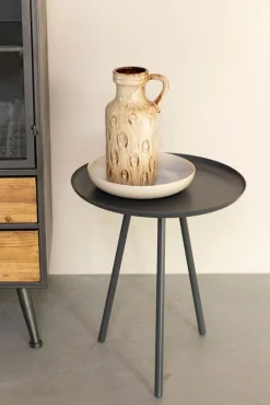 QUARTIER Beistelltisch ICE 48 x 46 cm anthrazit