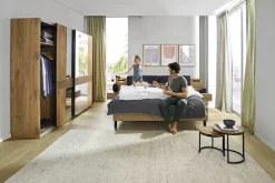 QUARTIER Beistelltisch JAY-JAY 3er Set braun/ schwarz