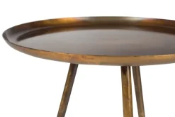 QUARTIER Beistelltisch LANDO 48 x 46 cm kupferfarbig