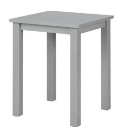 Beistelltisch LENNART 45x55x45 cm Massivholz grau