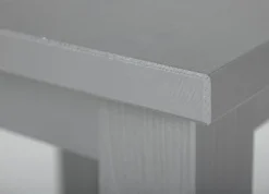 Beistelltisch LENNART 45x55x45 cm Massivholz grau