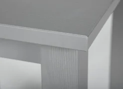 Beistelltisch LENNART 45x55x45 cm Massivholz grau