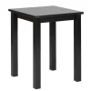 Beistelltisch MICHAEL 45x55x45 cm Massivholz schwarz