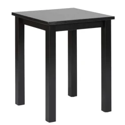 Beistelltisch MICHAEL 45x55x45 cm Massivholz schwarz