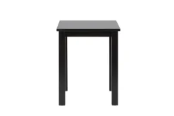 Beistelltisch MICHAEL 45x55x45 cm Massivholz schwarz