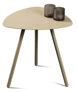 QUARTIER Beistelltisch MIRA 2 50x50 cm cremeweiß