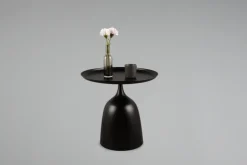 Beistelltisch MONA 48 x 44 x 48 cm schwarz