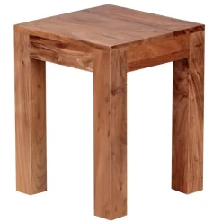 Beistelltisch MUMBAI 35 x 35 cm Akazie