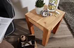 Beistelltisch MUMBAI 35 x 35 cm Akazie