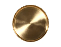 QUARTIER Beistelltisch MURPHY blau goldfarbig