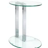 Beistelltisch oval ARTUR 2 45 x 35 cm Glas