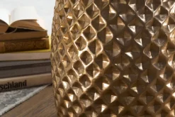 Beistelltisch rund 32 cm Goldfarbig