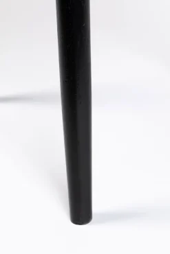 QUARTIER Beistelltisch rund FABIO 50 cm Eiche schwarz