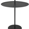 Beistelltisch rund LIMA 45 cm Metall schwarz