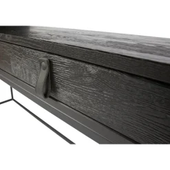 Beistelltisch SILAS 140 x 75 cm schwarz