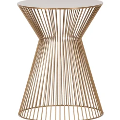 Beistelltisch SUUS Ø 35 cm goldfarbig