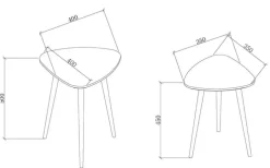 Beistelltisch 2-teilig schwarz