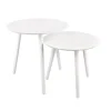 Beistelltisch VILMA 2-teilig weiss