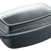 Berndes Bräter mit Glasdecker 5200 ml schwarz
