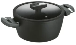 Berndes Topf BALANCE® INDUCTION ENDURO 20 cm Alu schwarz