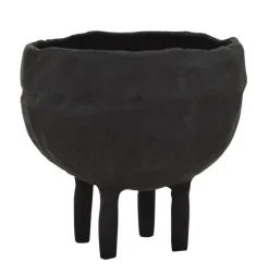 Übertopf 4-FEET 15 cm schwarz