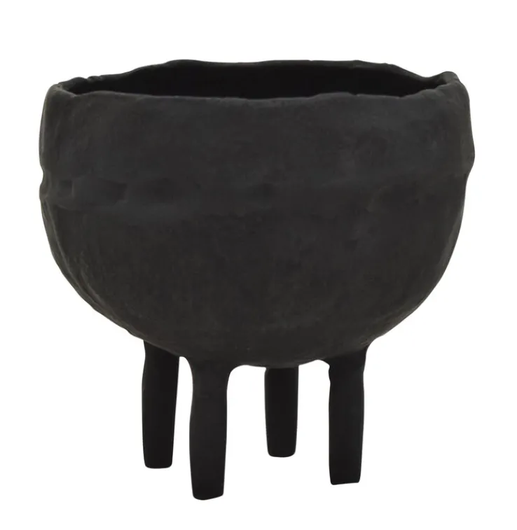 Übertopf 4-FEET 15 cm schwarz