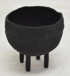 Übertopf 4-FEET 15 cm schwarz